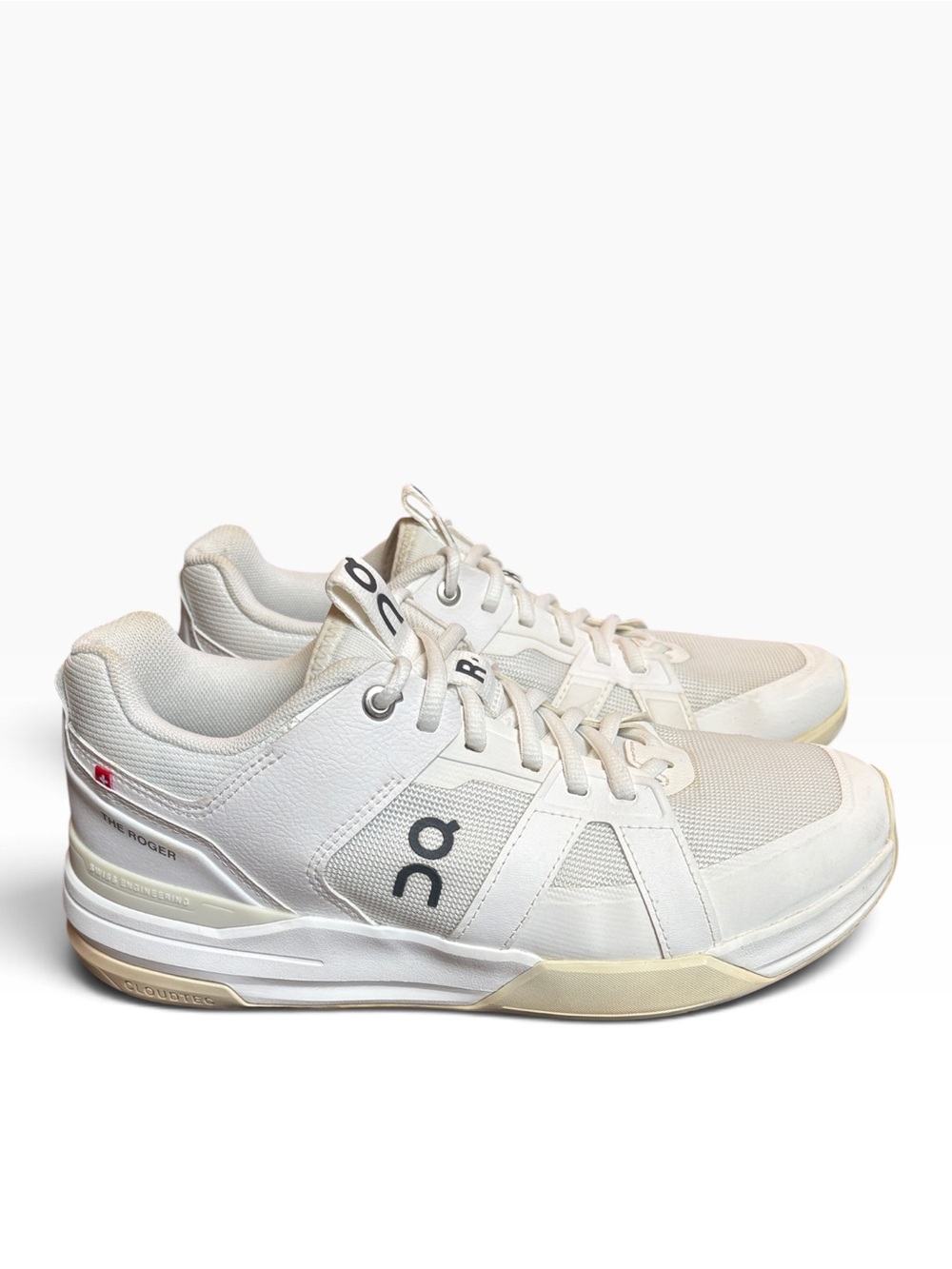 On The ROGER Clubhouse Pro Tennis Sneakers Women’s 9 White/Ice
